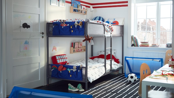 A gallery of inspirational baby and kids’ rooms full of kids’ bedroom furniture ideas and more.