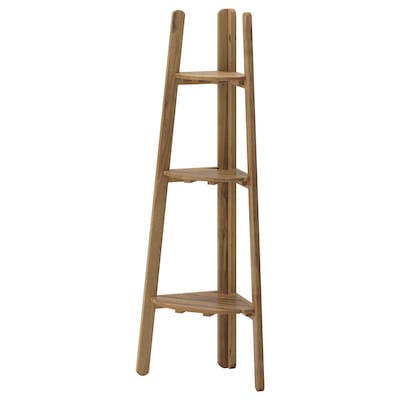 ASKHOLMEN Plant stand, light brown stained