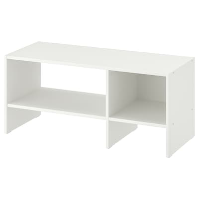 BAGGEBO TV unit, white, 35 3/8x13 3/4x15 3/4 "