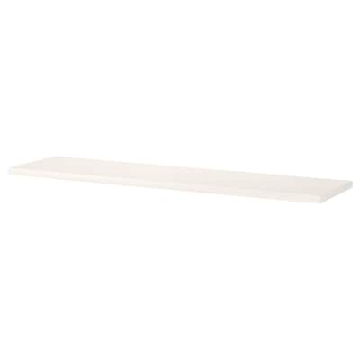 BERGSHULT Shelf, white, 47 1/4x11 3/4 "