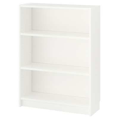 BILLY Bookcase, white, 31 1/2x11x41 3/4 "