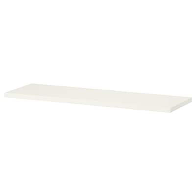 BURHULT Shelf, white, 23 1/4x7 7/8 "