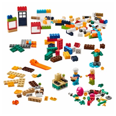 BYGGLEK 201-piece LEGO® brick set, mixed colors