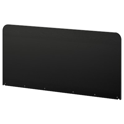 DELAKTIG Headboard, black, Queen