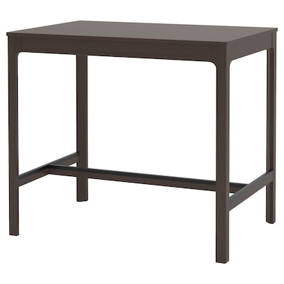 EKEDALEN Bar table, dark brown, 47 1/4x31 1/2x41 3/8 "
