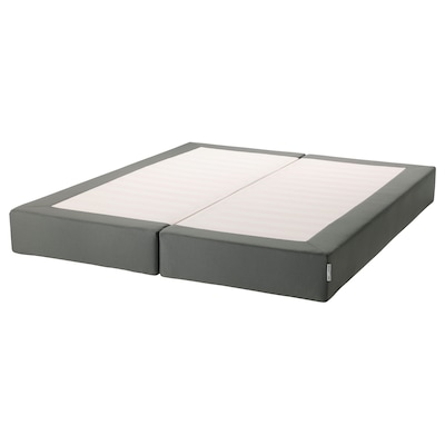 ESPEVÄR Slatted mattress base for bed frame, dark gray, King