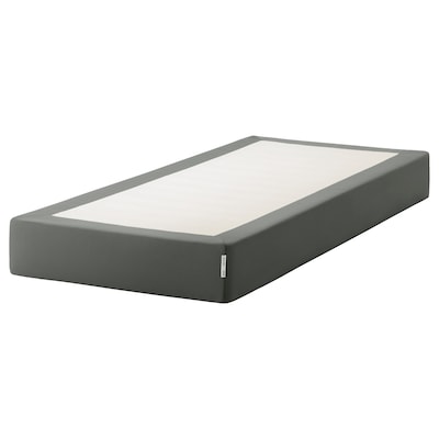 ESPEVÄR Slatted mattress base for bed frame, dark gray, Twin
