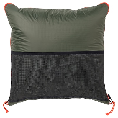 FÄLTMAL Pillow/quilt, deep green, 75x47 "