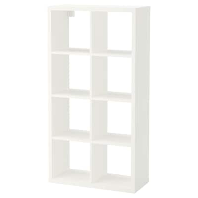 FLYSTA Shelf unit, white, 27 1/8x52 "