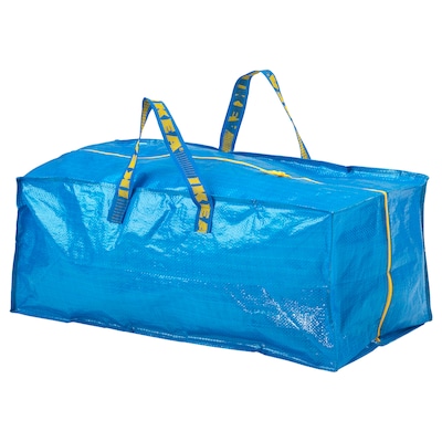 FRAKTA Storage bag for cart, blue, 28 ¾x13 ¾x11 ¾ " 20 gallon
