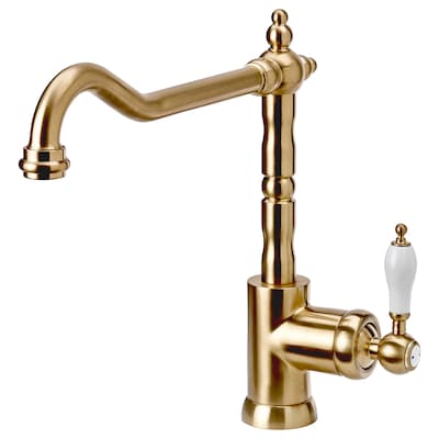GLITTRAN Kitchen faucet, brass color