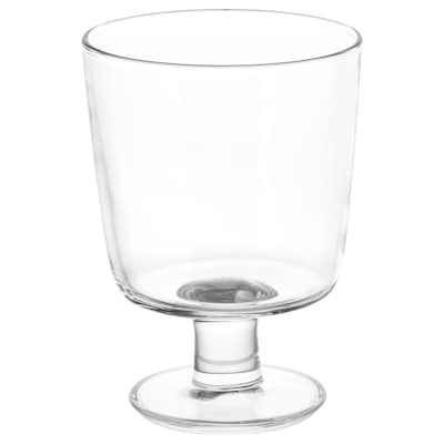 IKEA 365+ Goblet, clear glass, 10 oz