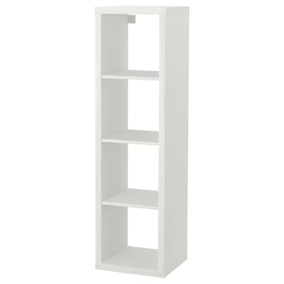 KALLAX Shelf unit, white, 16 1/2x57 7/8 "