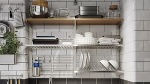 Kitchen wall storage & organization