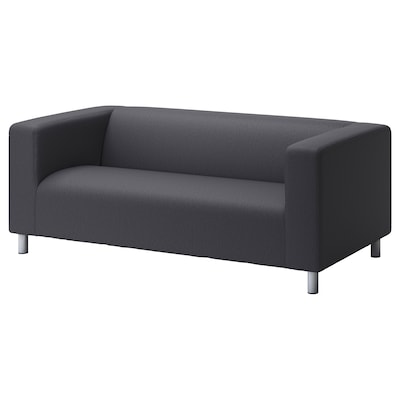 KLIPPAN Loveseat, Vissle gray