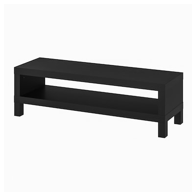 LACK TV unit, black-brown, 47 1/4x13 3/4x14 1/8 "