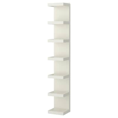 LACK Wall shelf unit, white, 11 3/4x74 3/4 "