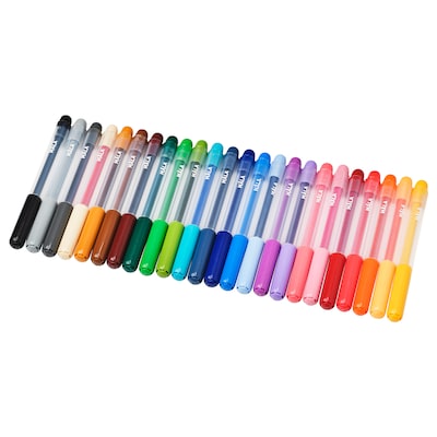 MÅLA Felt-tip pen, mixed colors