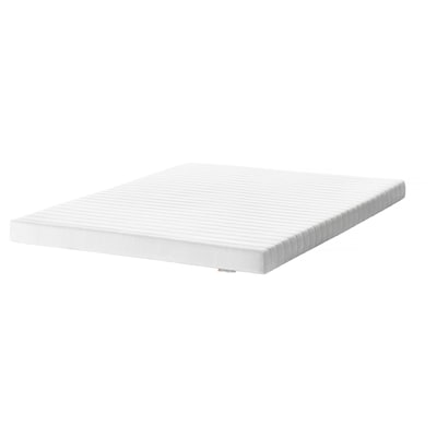 MEISTERVIK Foam mattress, firm/white, Queen
