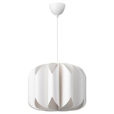 MOJNA / HEMMA Pendant lamp, white