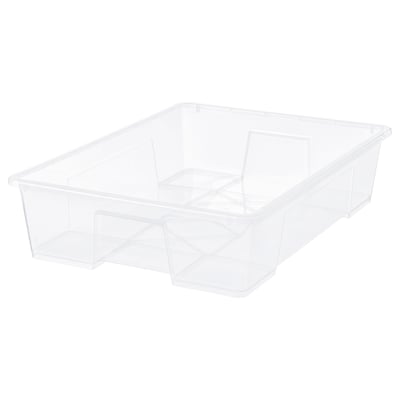 SAMLA Box, clear, 30 ¾x22x7 "/15 gallon