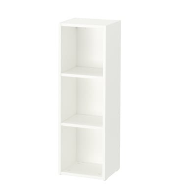 SMÅGÖRA Shelf unit, white, 11 3/8x34 5/8 "