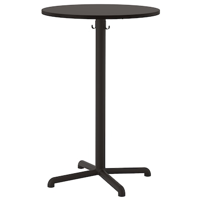 STENSELE Bar table, anthracite/anthracite, 27 3/8 "