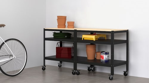 Storage shelves & units