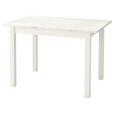 SUNDVIK Children's table, white, 29 7/8x19 5/8 "