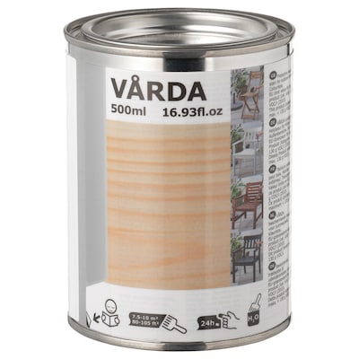 VÅRDA Wood stain, outdoor use, colorless