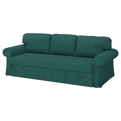 VRETSTORP Sleeper sofa, Totebo dark turquoise