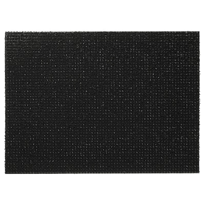 YDBY Door mat, indoor/outdoor black, 1 ' 11 "x2 ' 7 "